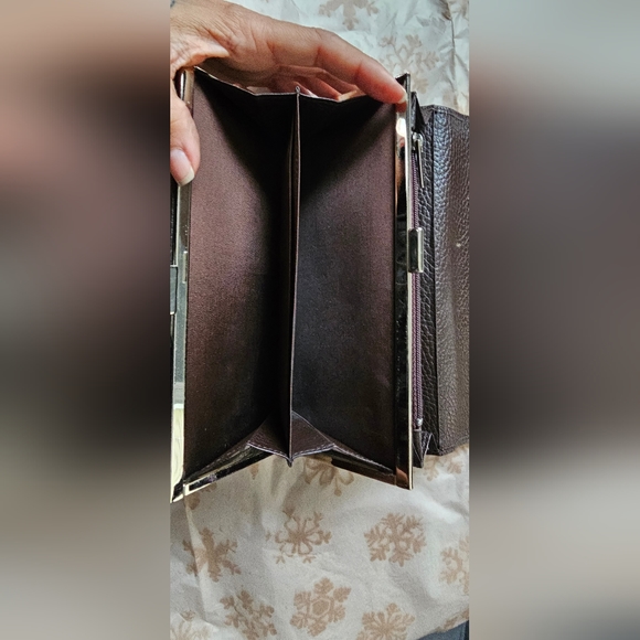 Authentic Burberry Brown Long Wallet - Picture 3 of 8